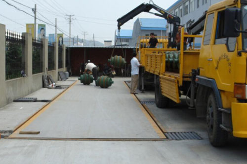 江西方大特鋼新建6號、7號大地磅投入運行